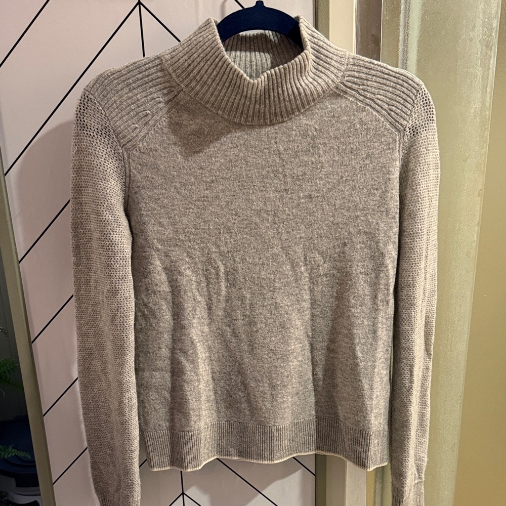Cozy Gray Turtleneck Sweater